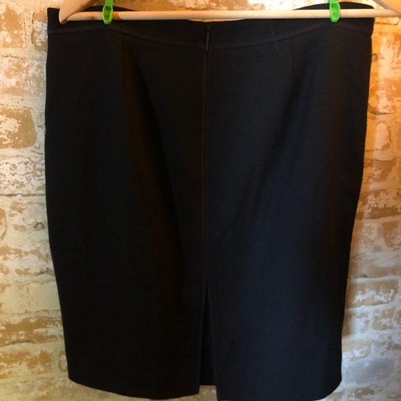 EUC Wool Tory Burch Pencil Skirt - Size 12 - Picture 2 of 6
